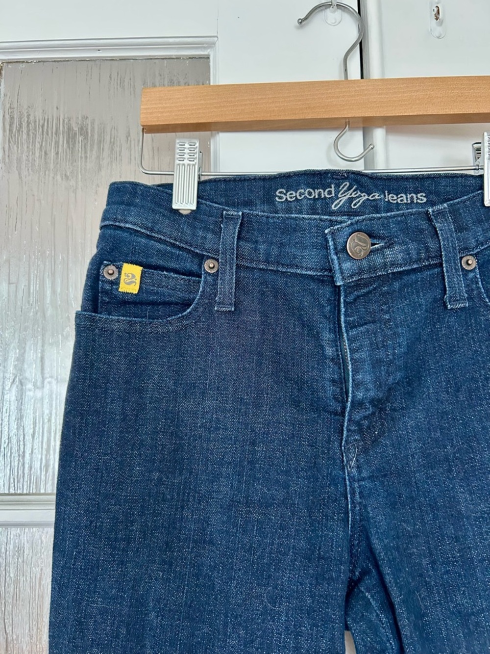 💙 Yoga Jeans Dark Blue Slim Jeans